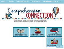 Tablet Screenshot of comprehensionconnection.net